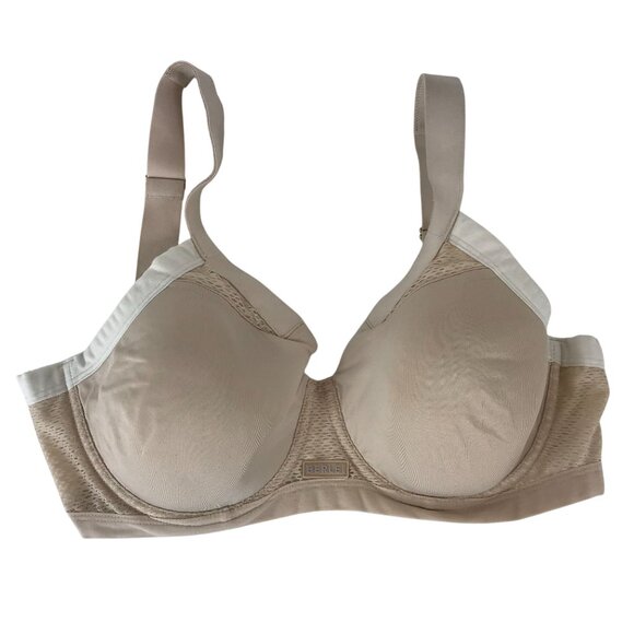 BERLEI - WOMEN'S 34DD/E - BEIGE UNDERWIRE LIGHTLY PADDED BRA - Picture 1 of 5
